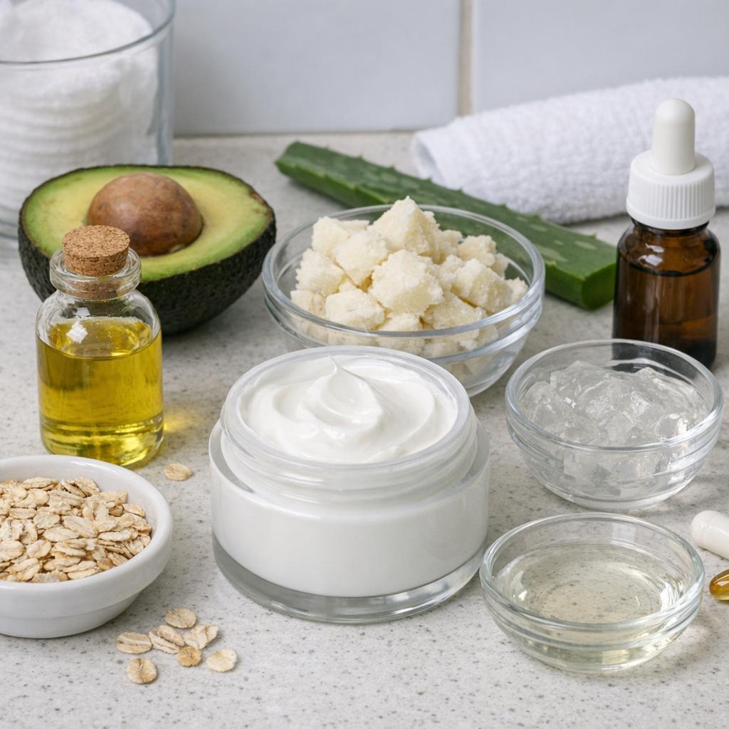 Best Moisturizer Ingredients for Dry and Sensitive Skin